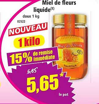 Miel de fleurs liquide(1)