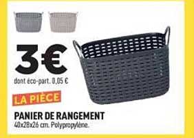 PANIER DE RANGEMENT