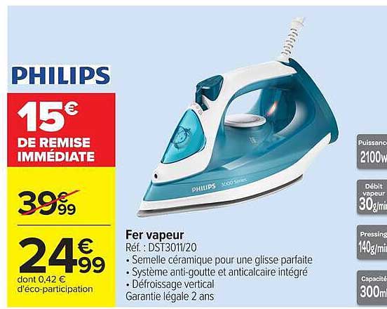 PHILIPS 15€ DE REMISE IMMÉDIATE