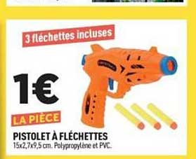 PISTOLET À FLÉCHETTES