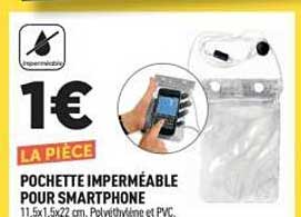 POCHETTE IMPERMÉABLE POUR SMARTPHONE