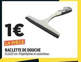 RACLETTE DE DOUCHE