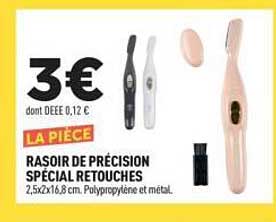 RASOIR DE PRECISION SPECIAL RETOUCHES