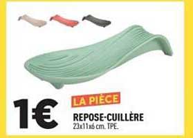 REPOSE-CUILLÈRE 23x11x6cm. TPE.