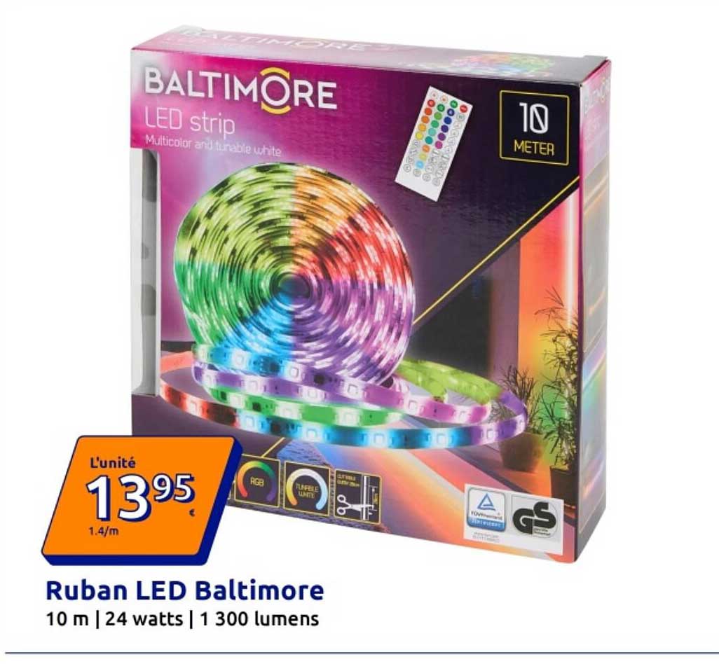 Ruban LED Baltimore