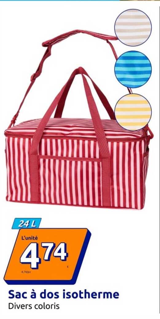Sac à dos isotherme