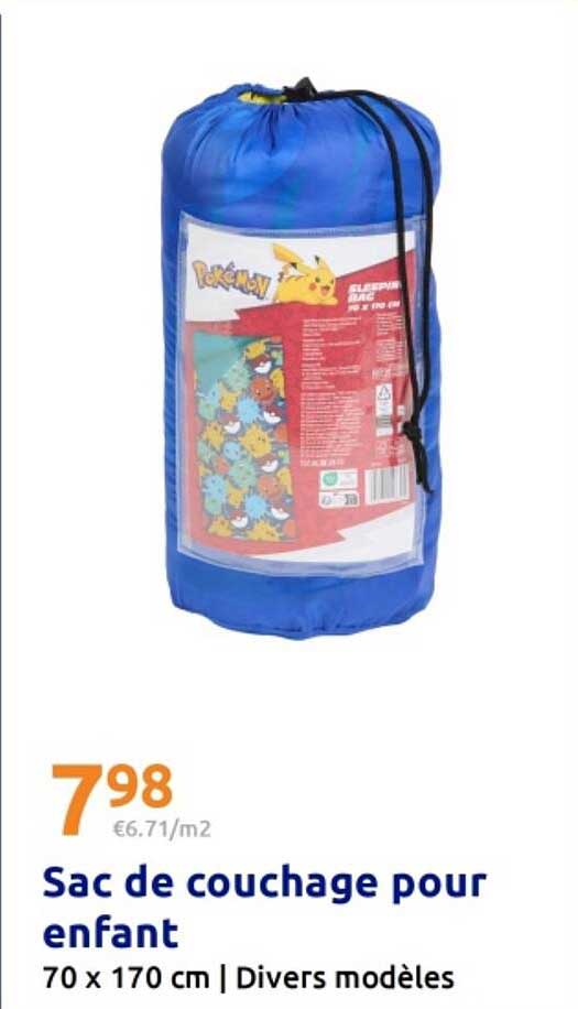 Sac de couchage pour enfant