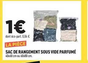 SAC DE RANGEMENT SOUS VIDE PARFUMÉ
