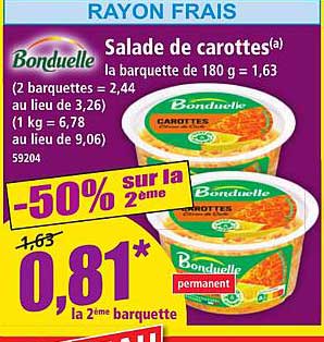 Salade de carottes(a)