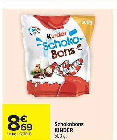 Schokobons KINDER 500 g