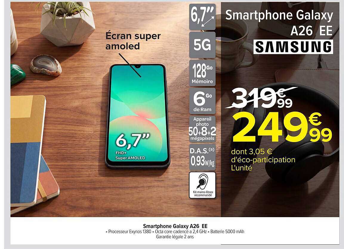 Smartphone Galaxy A26 EE