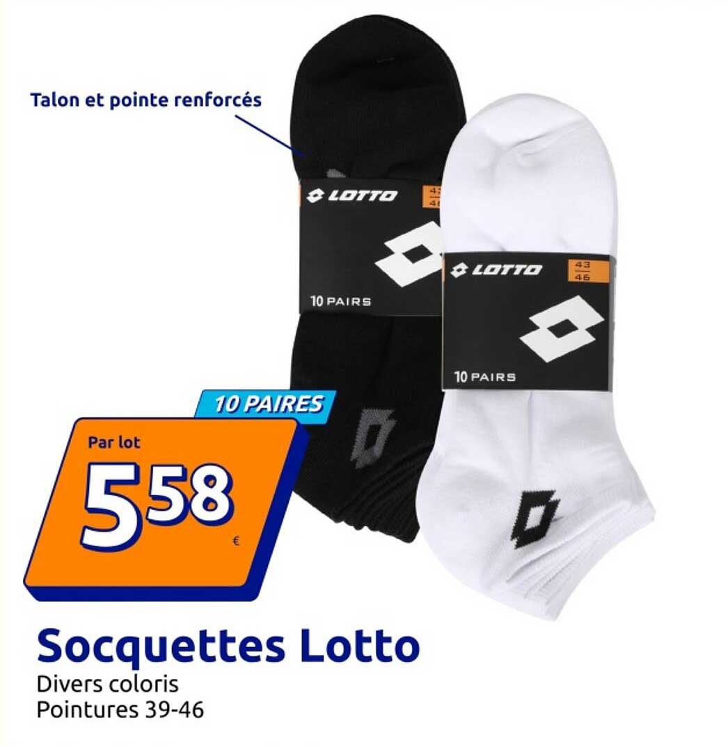 Socquettes Lotto