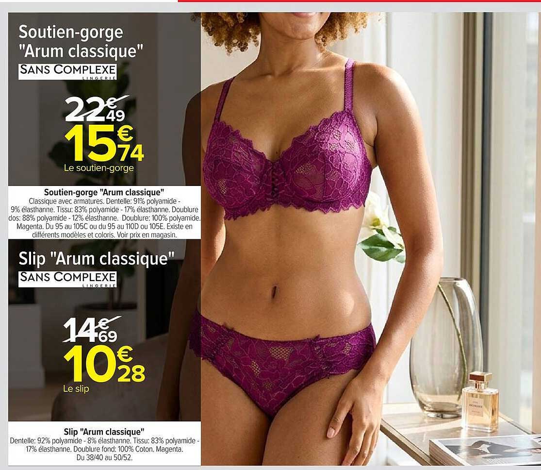 Soutien-gorge "Arum classique"
