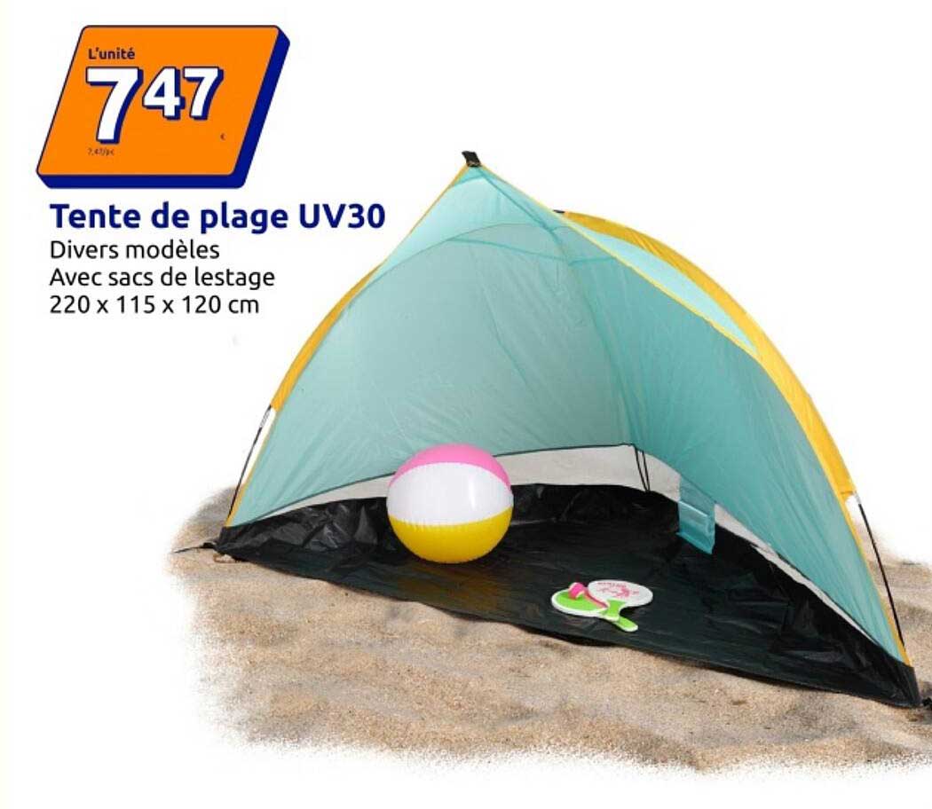 Tente de plage UV30