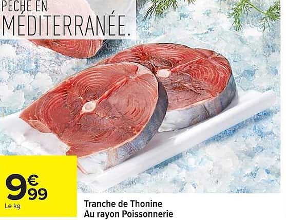 Tranche de Thonine