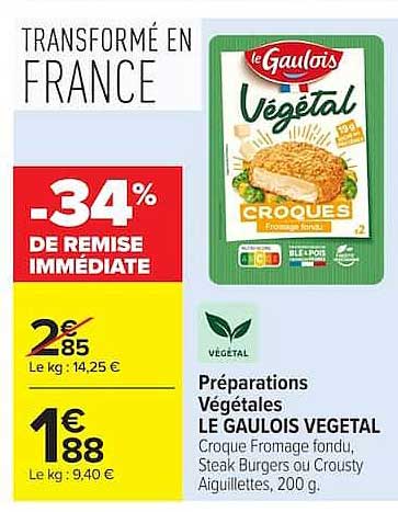 TRANSFORMÉ EN FRANCE