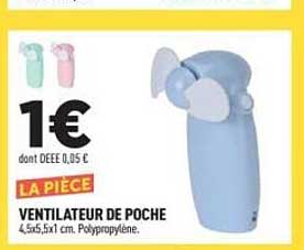 VENTILATEUR DE POCHE