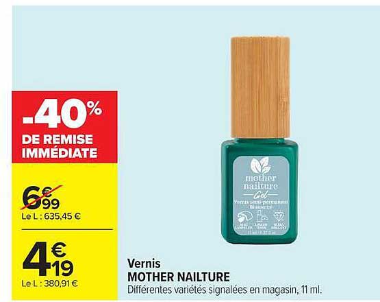 Vernis MOTHER NAILTURE