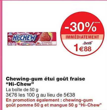 -30% IMMÉDIATEMENT