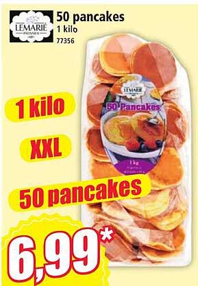 50 pancakes