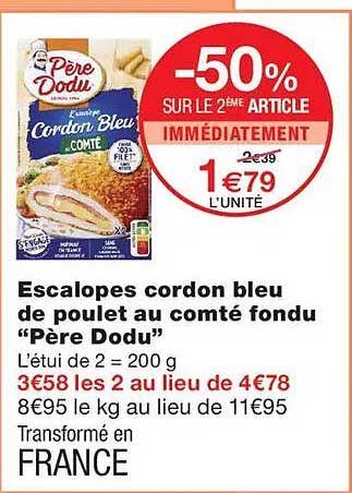 -50% SUR LE 2ÈME ARTICLE IMMÉDIATEMENT