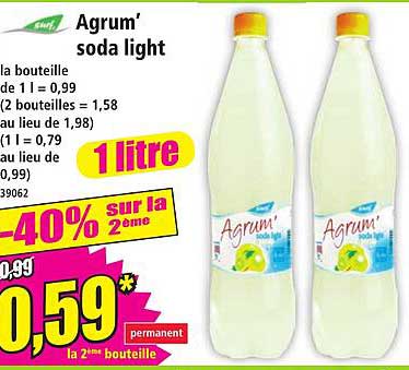 Agrum’ soda light
