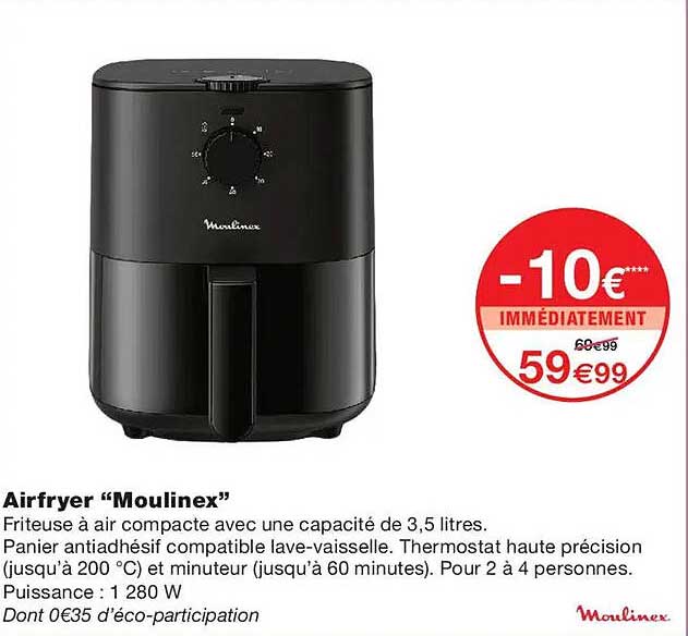 Airfryer “Moulinex”