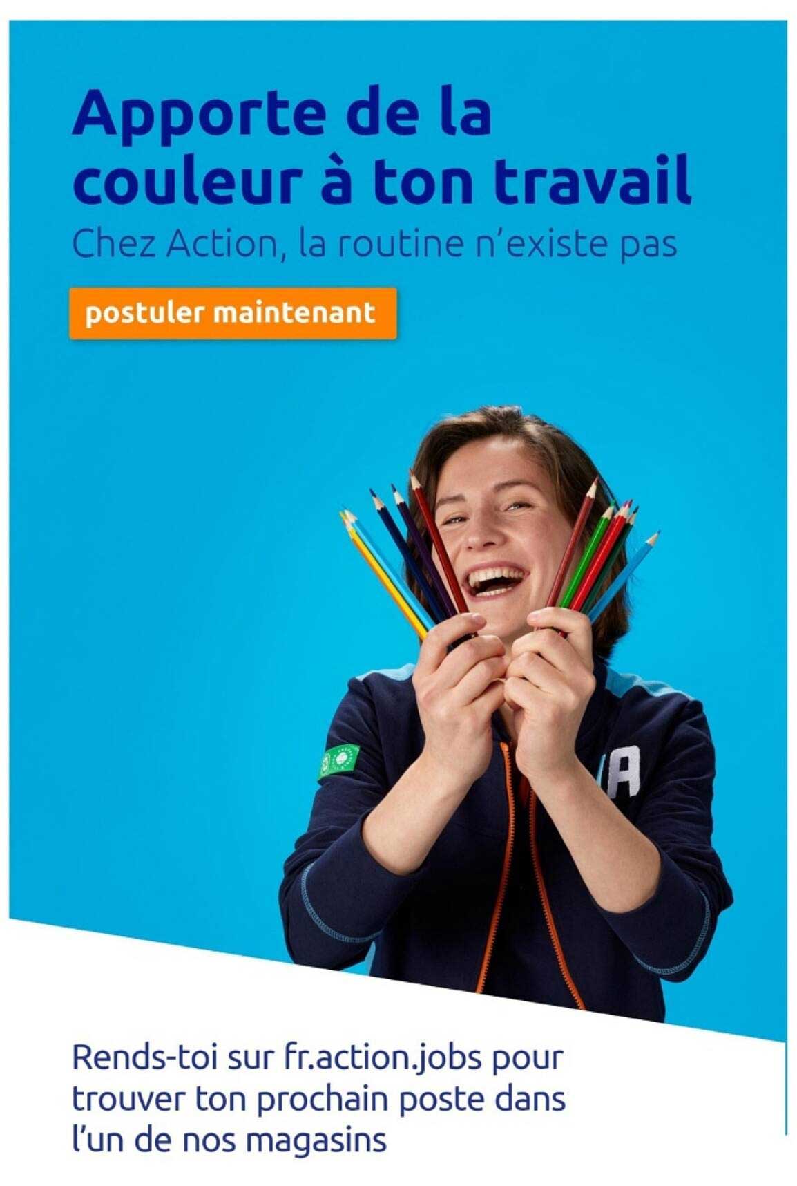 Apporte de la couleur à ton travail