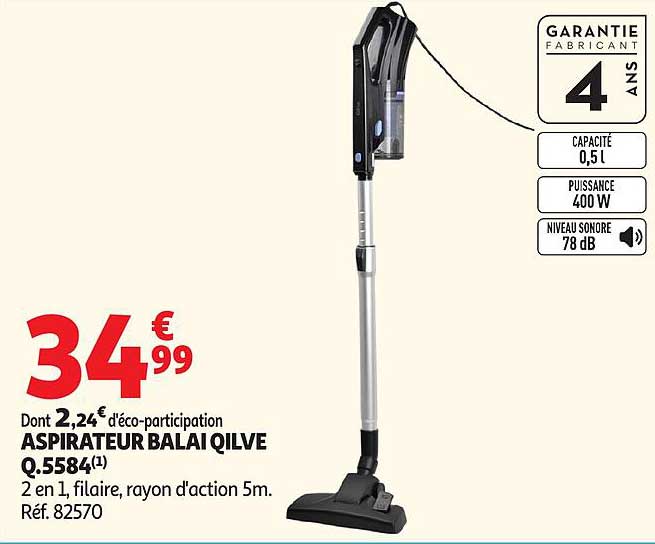 ASPIRATEUR BALAI QILIVE Q.5584(1)