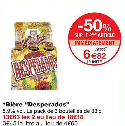 Bière “Desperados”