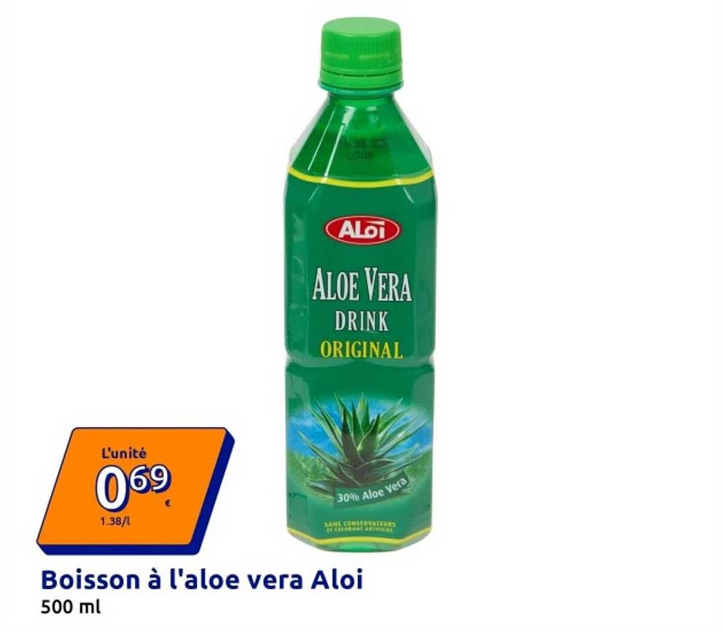 Boisson à l'aloe vera Aloi