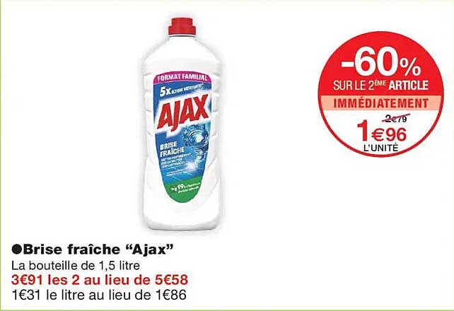 Brise fraîche “Ajax”