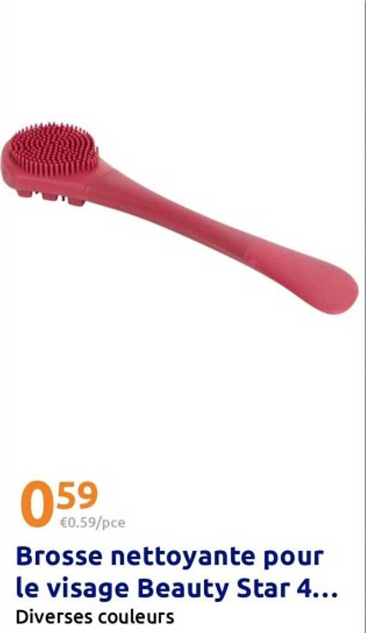 Brosse nettoyante pour le visage Beauty Star 4...