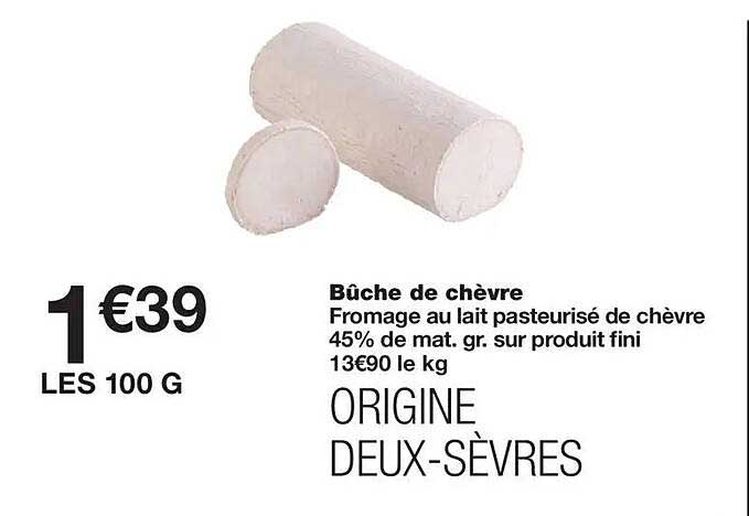 Bûche de chèvre