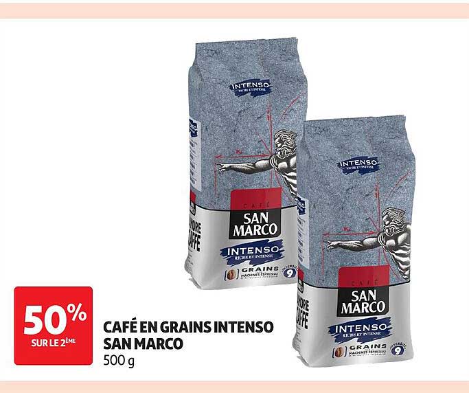 CAFÉ EN GRAINS INTENSO SAN MARCO 500 g