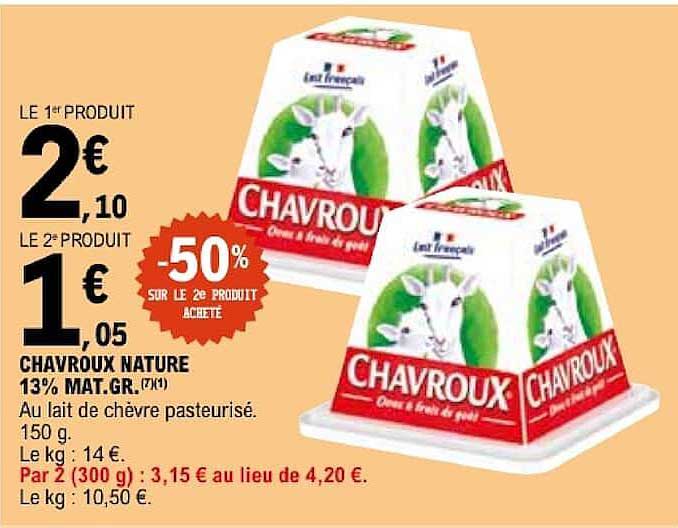 CHAVROUX NATURE 13% MAT.GR. (TK)