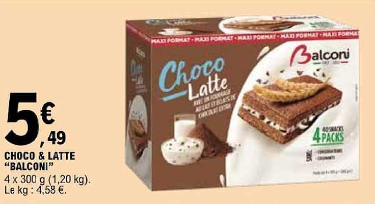 CHOCO & LATTE "BALCONI"