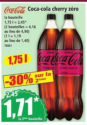Coca-cola cherry zéro