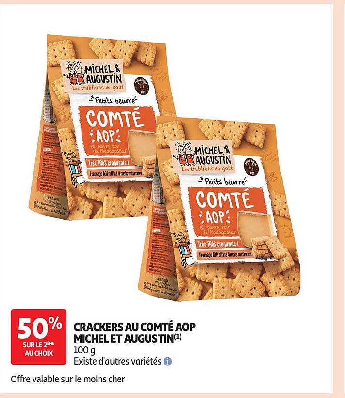 CRACKERS AU COMTÉ AOP MICHEL ET AUGUSTIN(1)