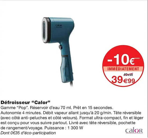 Défroisseur “Calor”