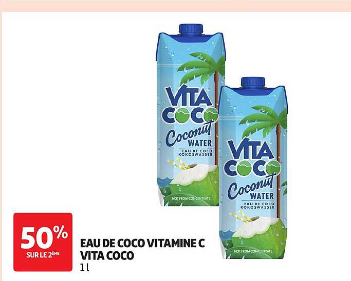 EAU DE COCO VITAMINE C VITA COCO