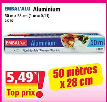 EMBAL'ALU Aluminium