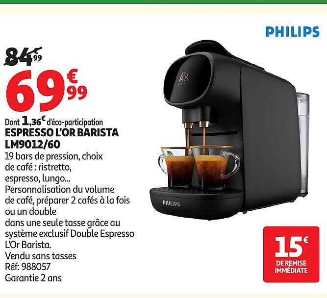 ESPRESSO L'OR BARISTA LM9012/60