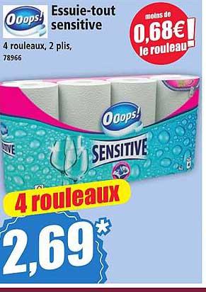 Essuie-tout sensitive
