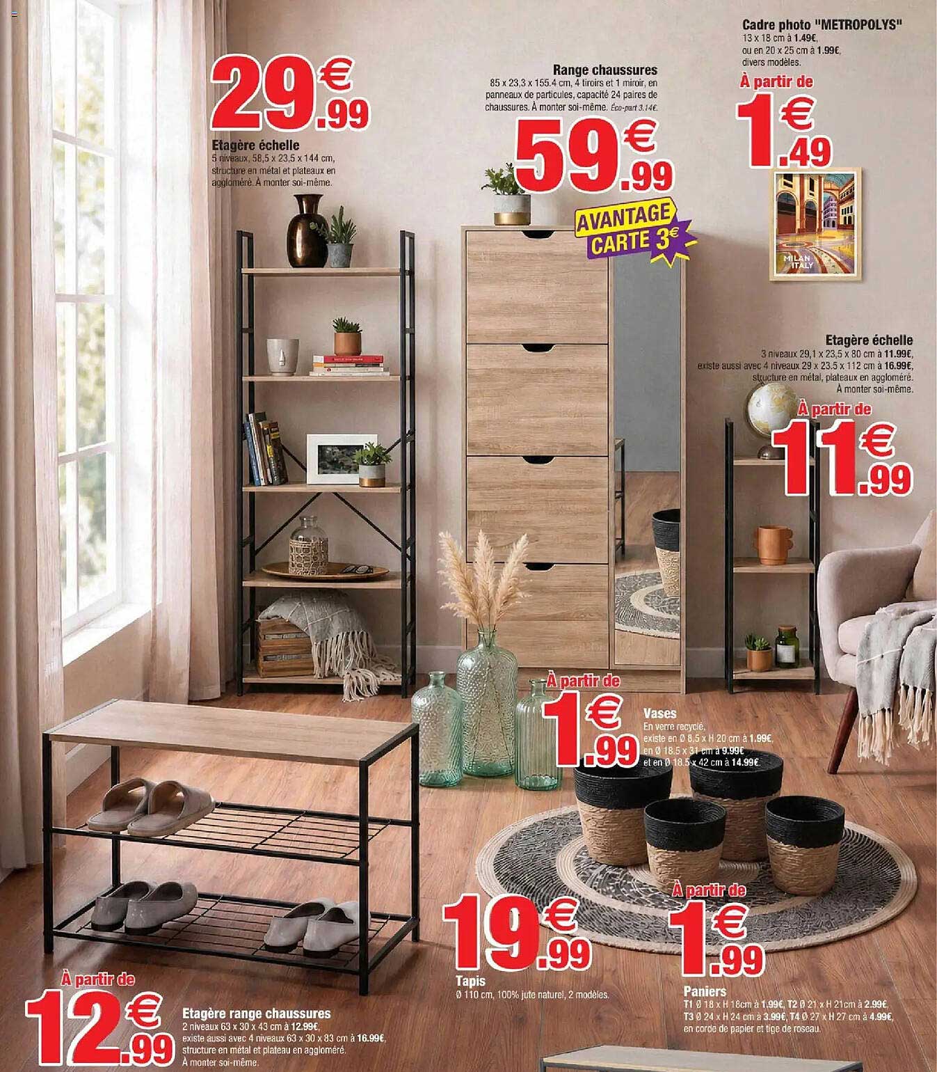 Etagère échelle