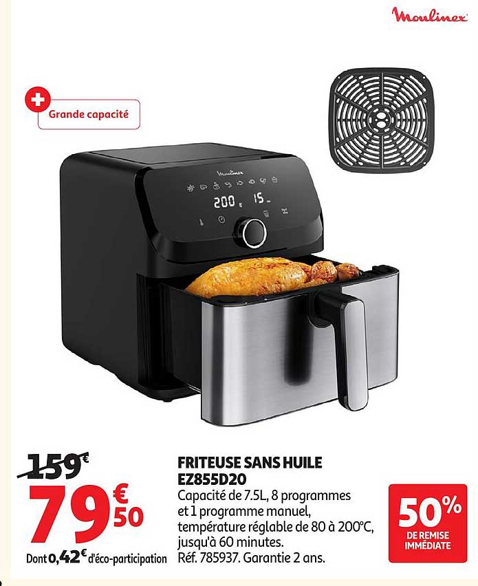 FRITEUSE SANS HUILE EZ855D20