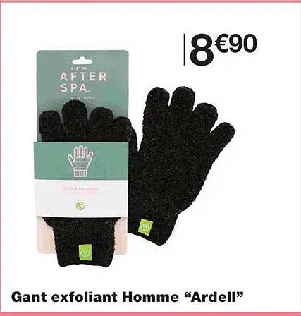Gant exfoliant Homme “Ardell”