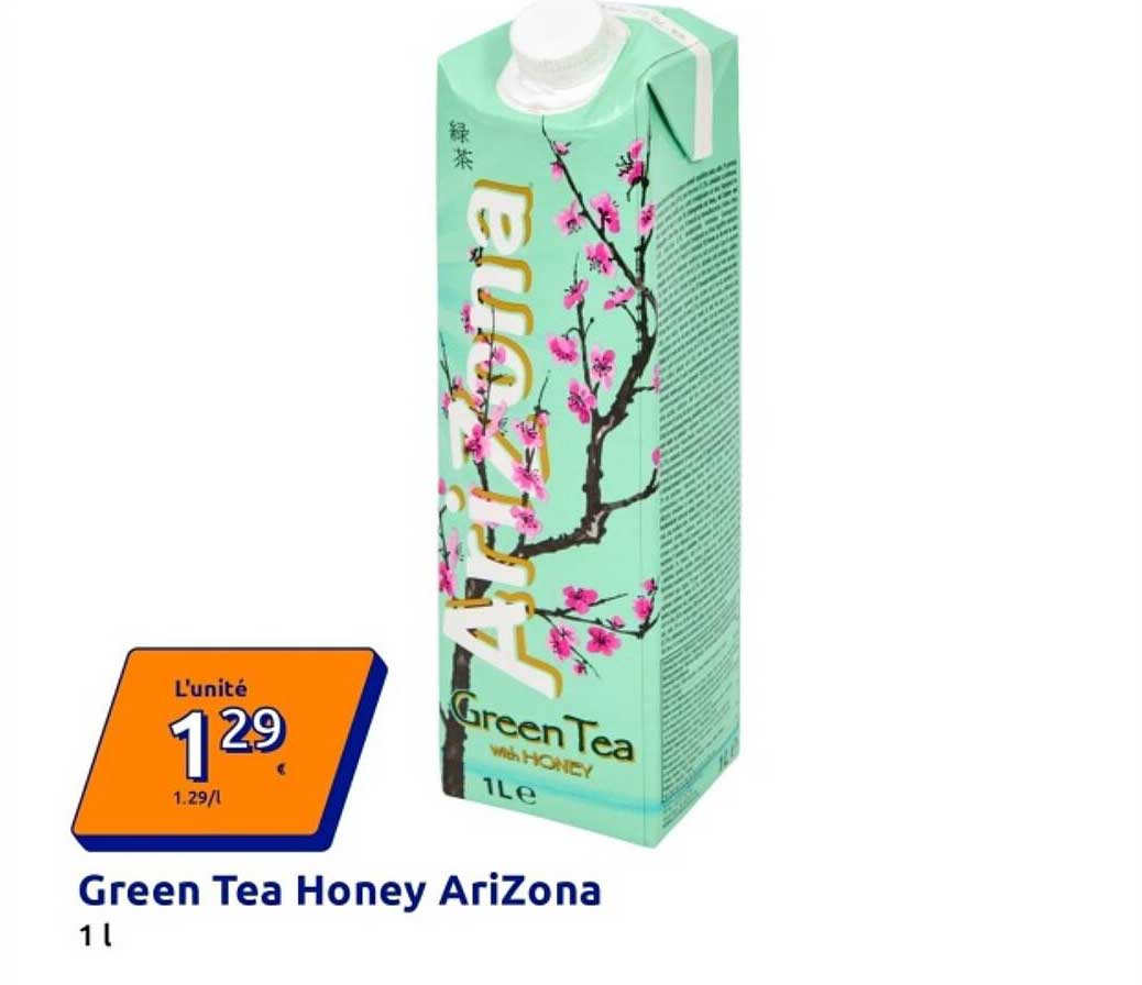 Green Tea Honey AriZona 1 l