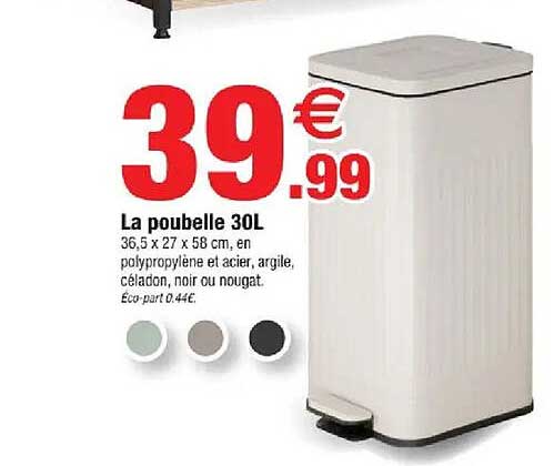 La poubelle 30L