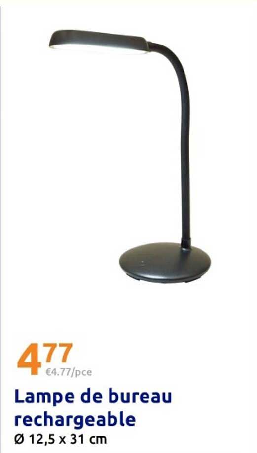 Lampe de bureau rechargeable